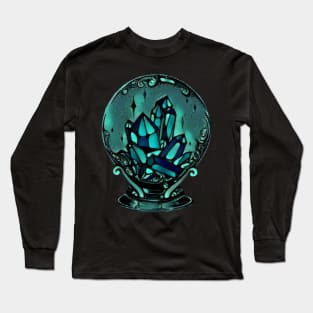 Glowing Magick Crystal Ball Long Sleeve T-Shirt